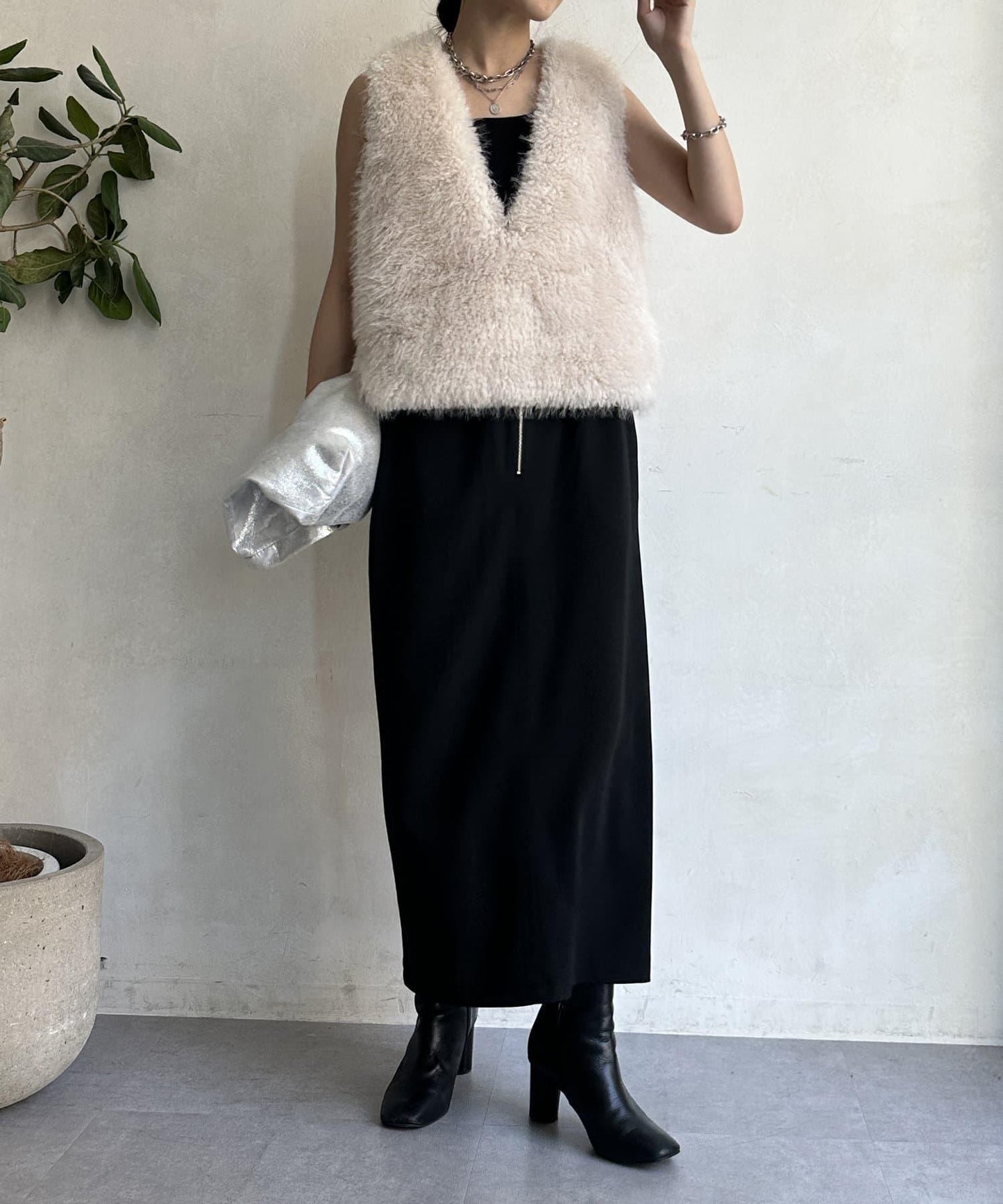 【限定】設計腰帶緊身裙