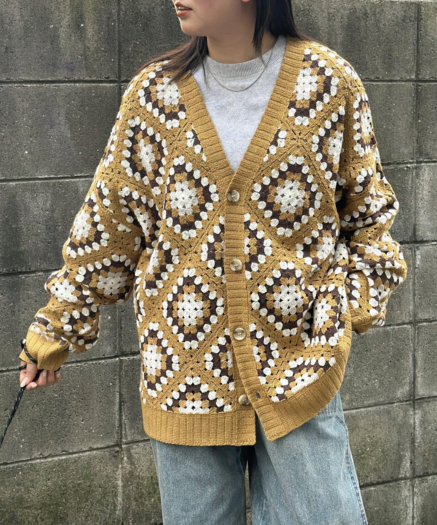 鉤針編織開衫