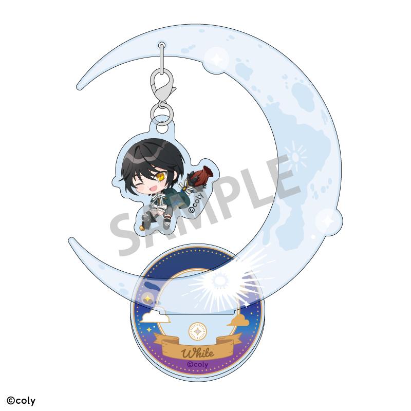 《魔法使的約定》吊墜亞克力支架 白色/掉落