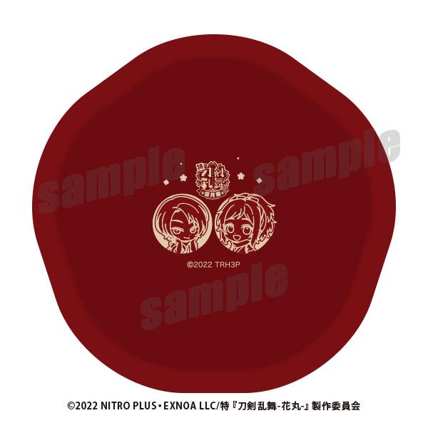 刀劍亂舞_漆器風糕點盤【加州清光&大和守安定】