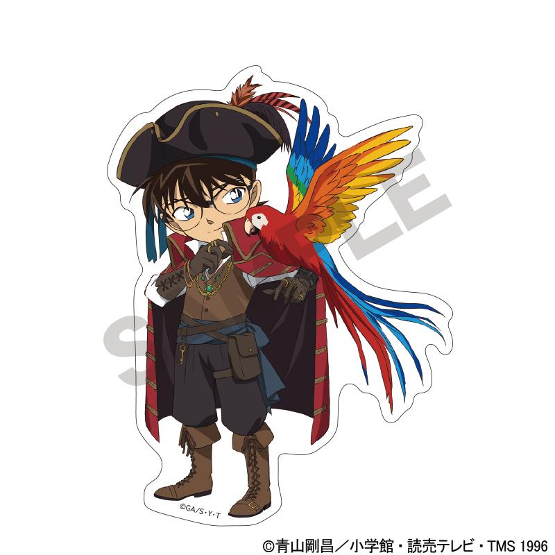 《名偵探柯南》剪紙貼紙 江戶川柯南 船員