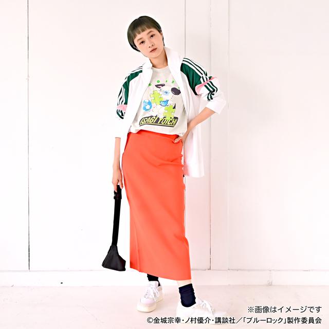 《藍色監獄》與Ms LUTRA合作 寬鬆T恤藍色 世一