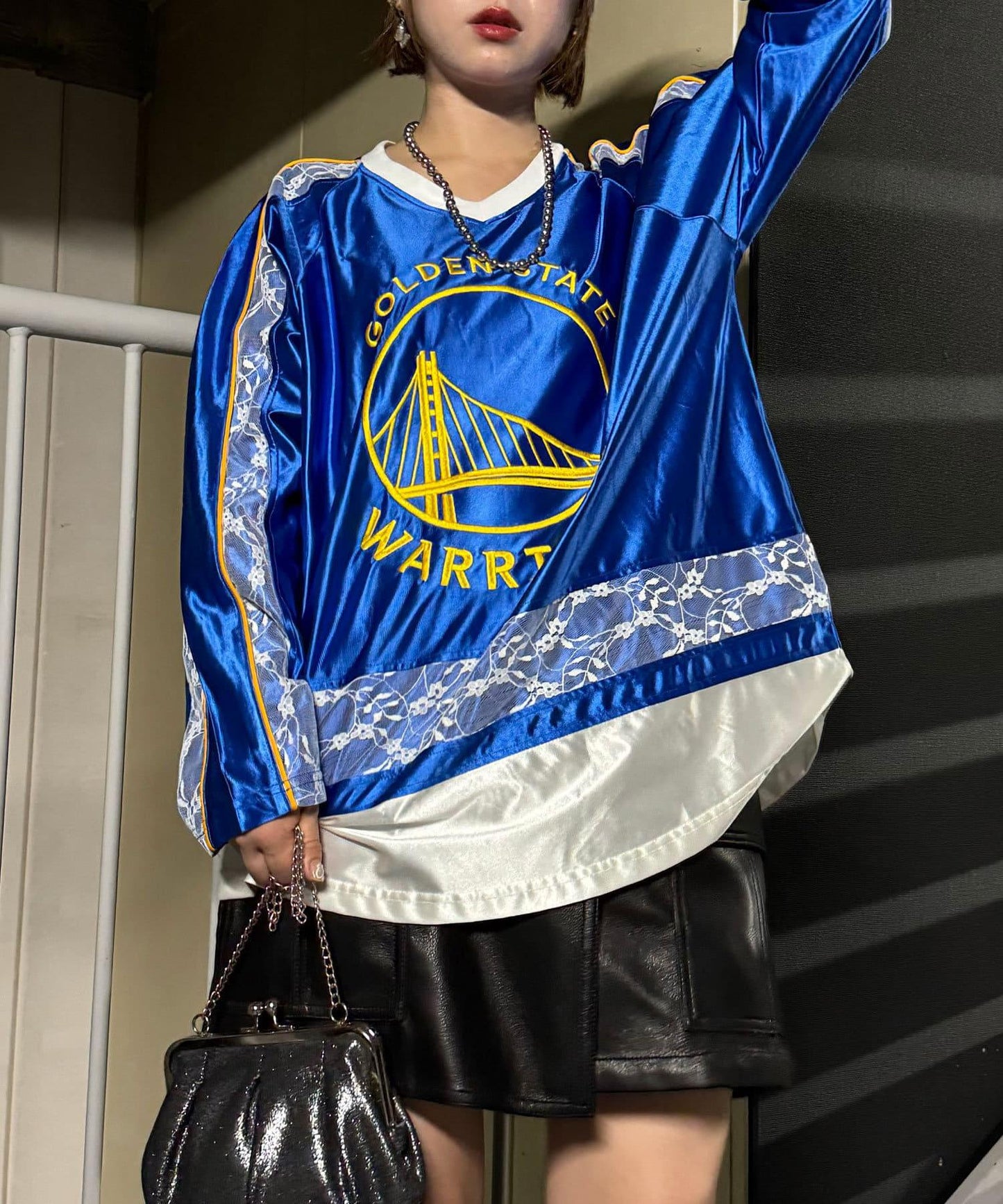 【NBA/籃球協會】特別版蕾絲拼接套頭衫