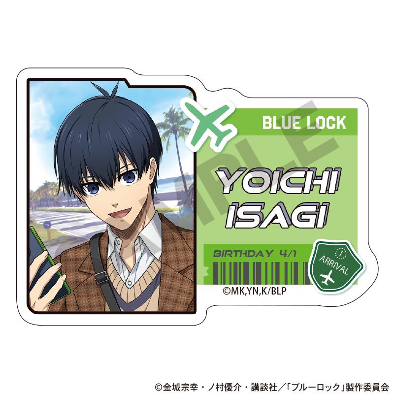 《藍色監獄》丙烯酸姓名徽章 潔世一 旅行