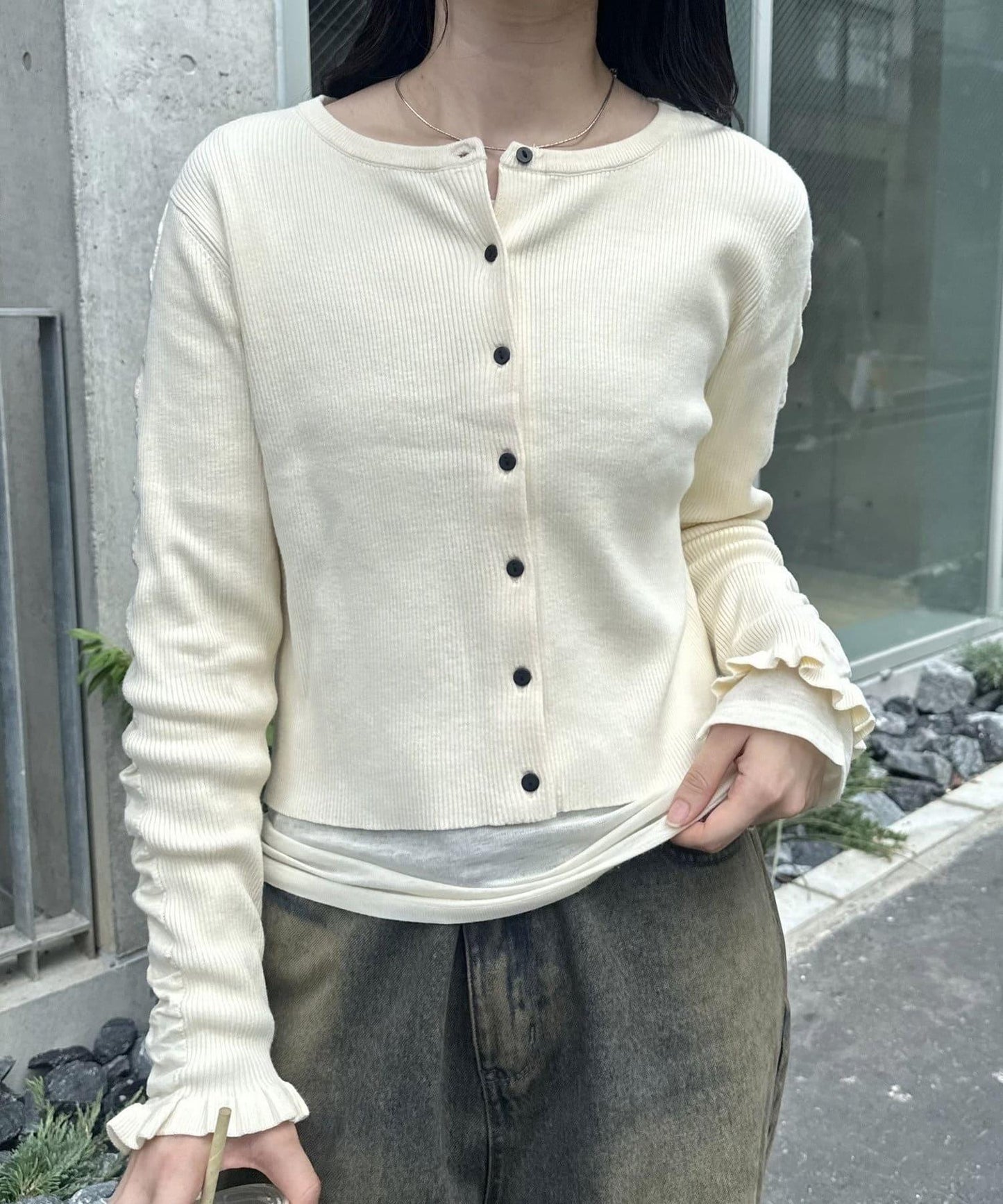 針織開衫衫