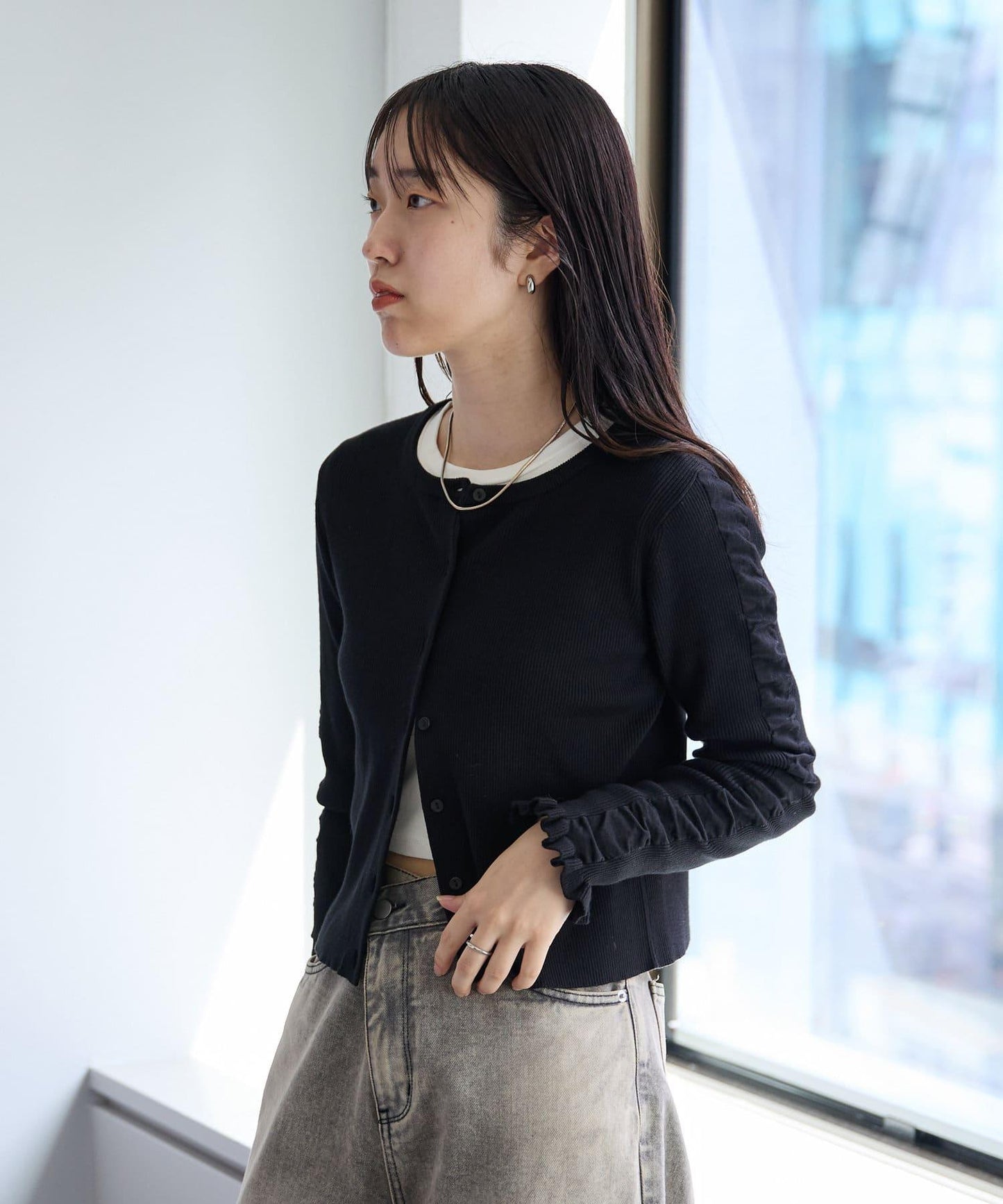 針織開衫衫