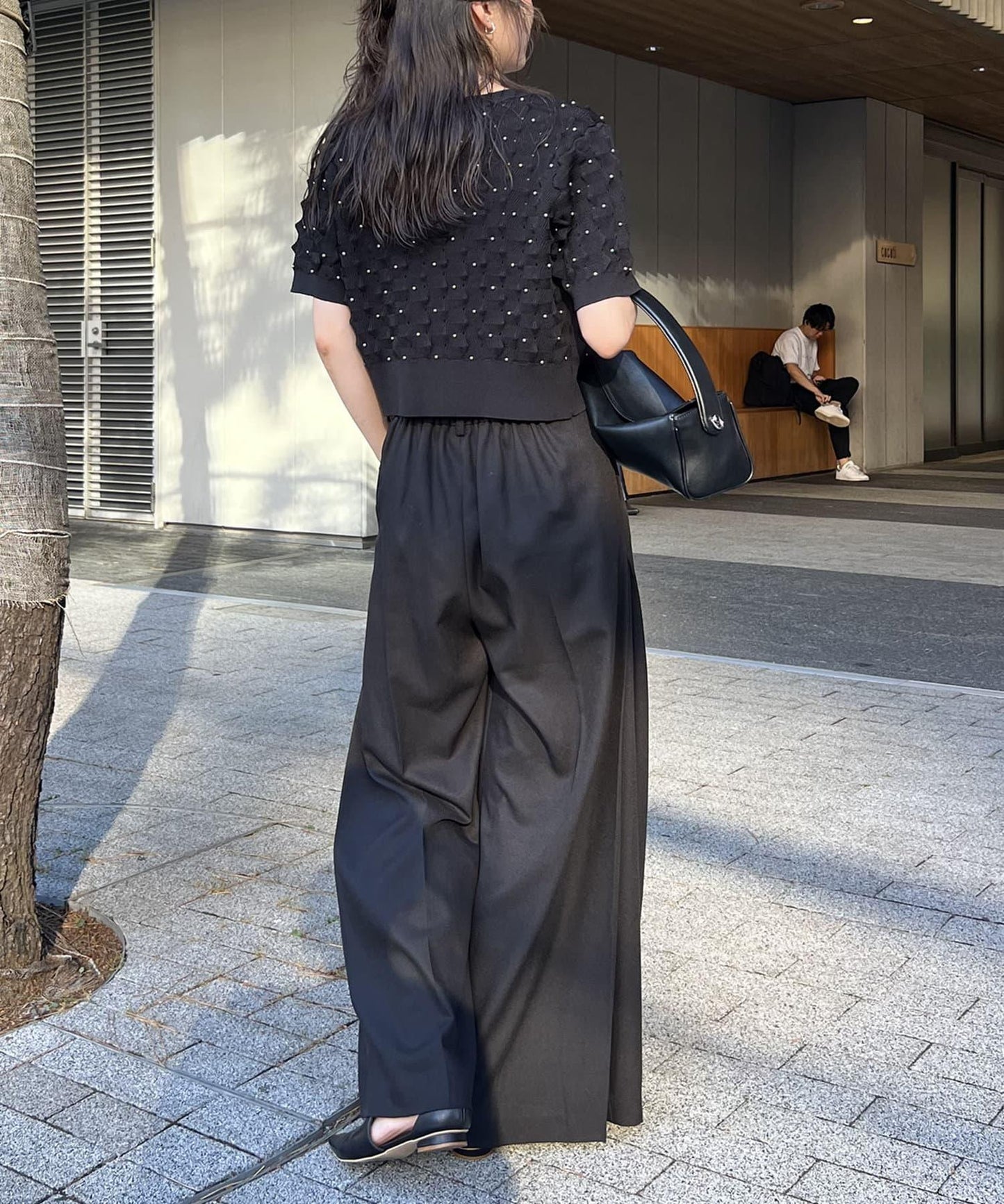【任性法師】圓點半袖開衫