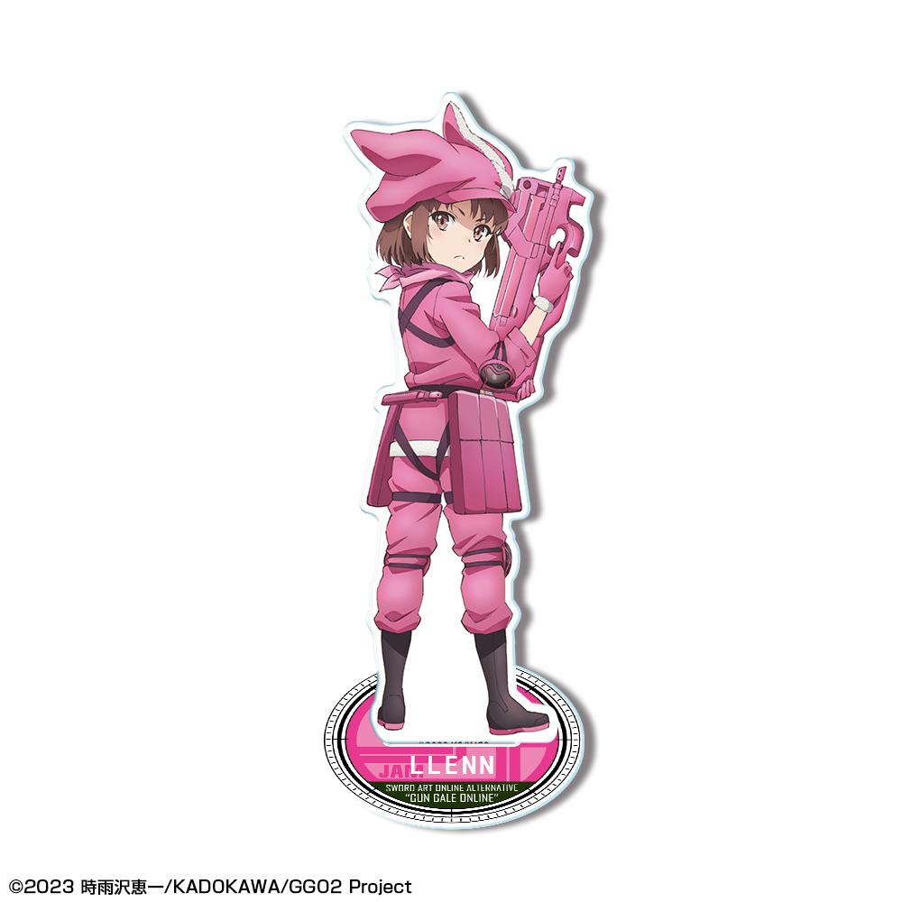 《刀劍神域》替代·槍械領域·在線Ⅱ_亞克力支架 設計01(蓮)
