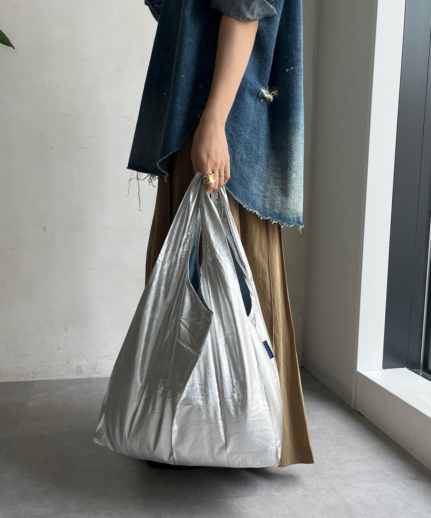 【BAGGU】24AW標準 金屬款
