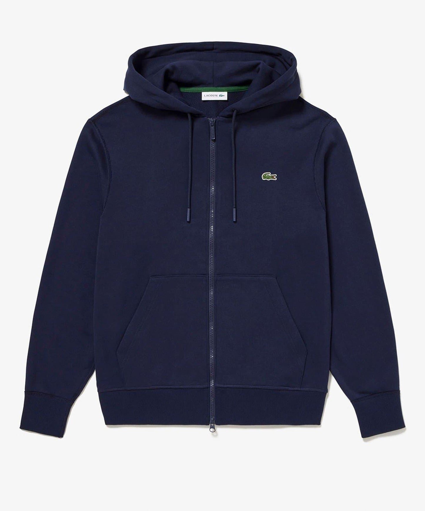 【LACOSTE】高級衛衣拉鍊帽衫