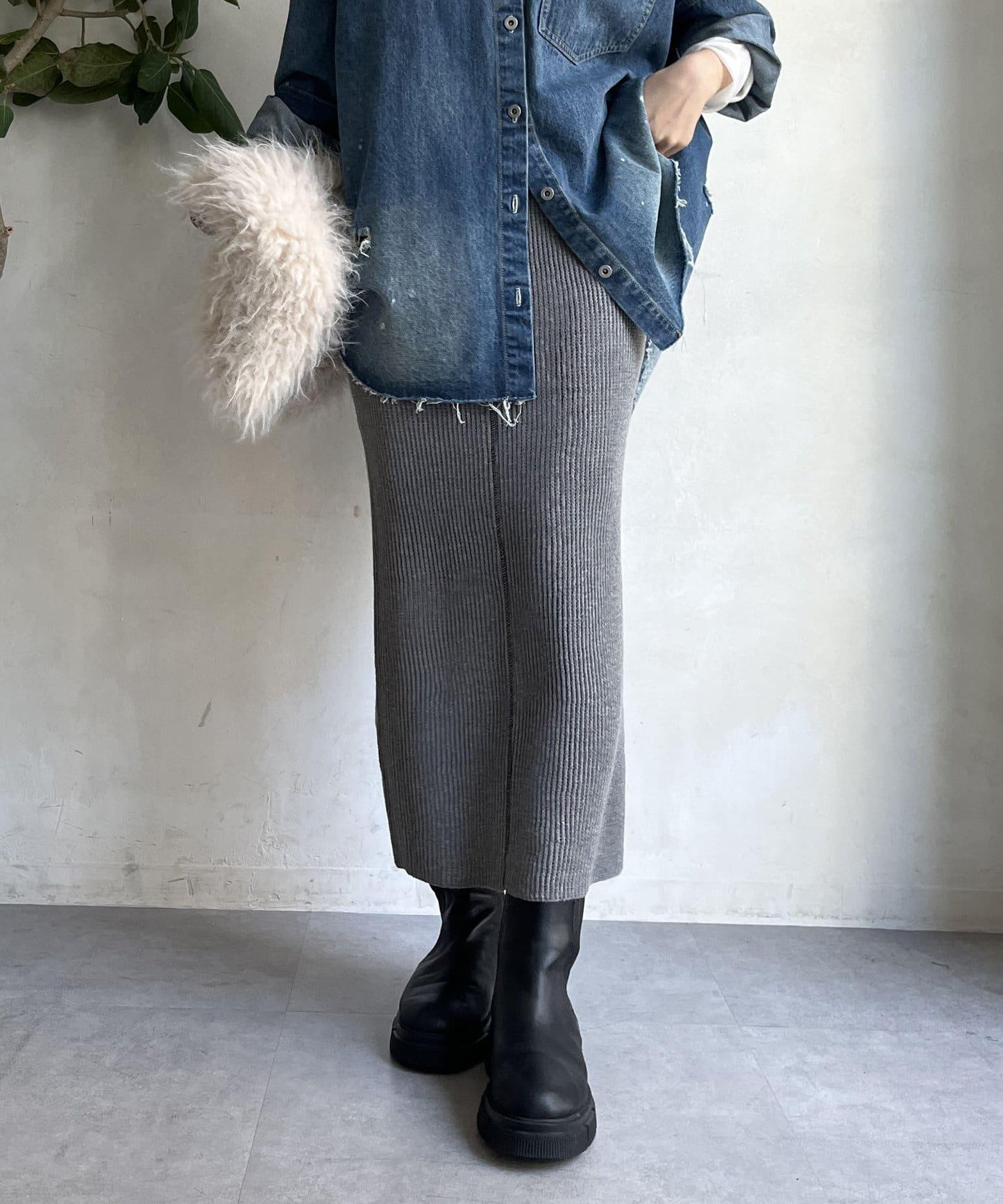 【限定】寬鬆長裙