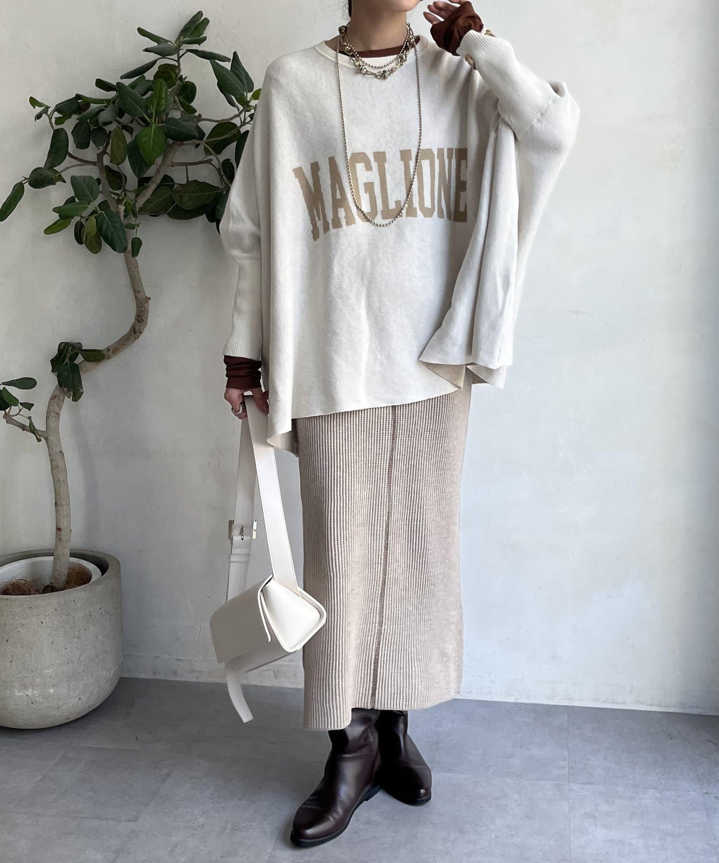 【限定】寬鬆長裙