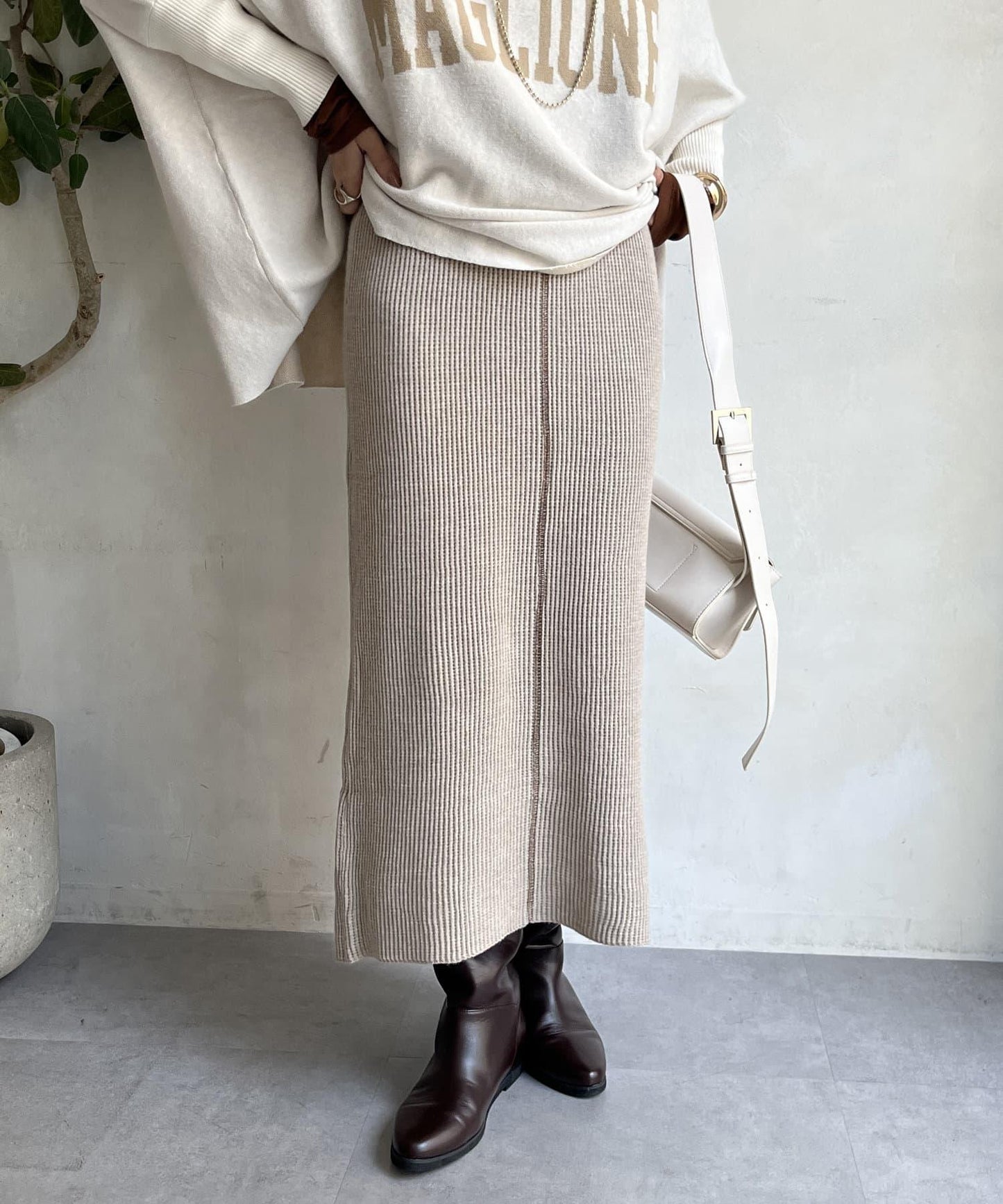 【限定】寬鬆長裙