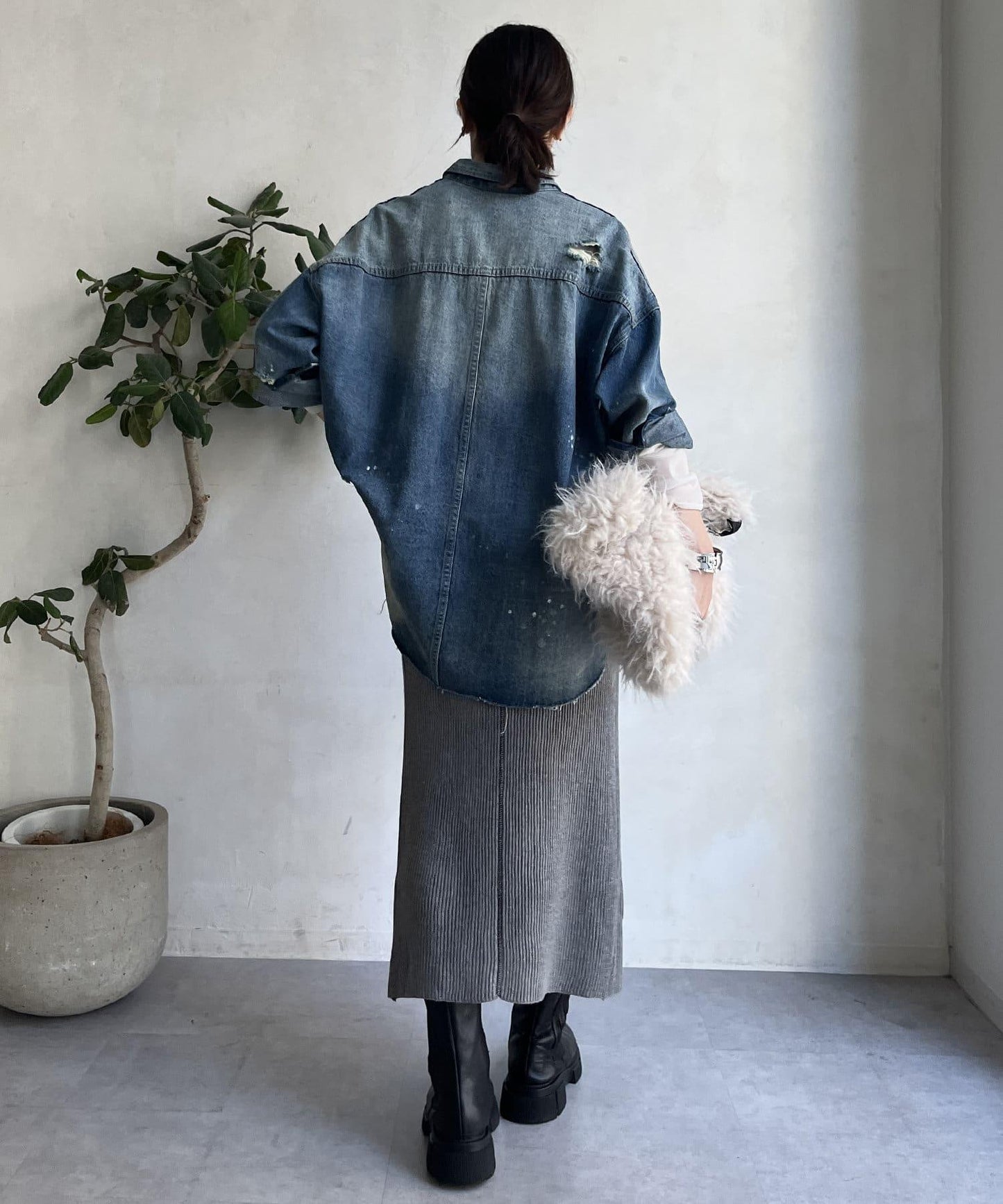 【限定】寬鬆長裙