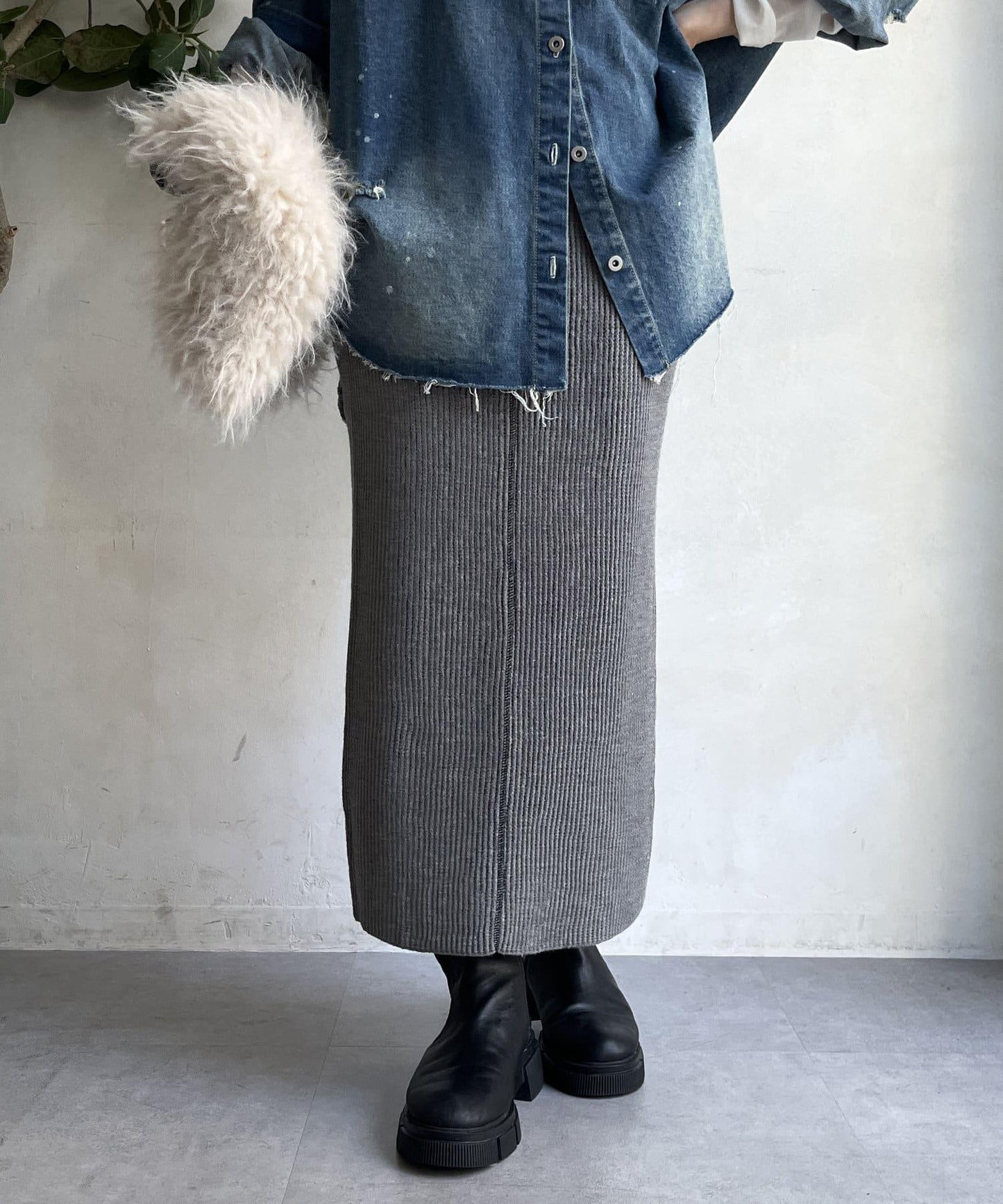 【限定】寬鬆長裙