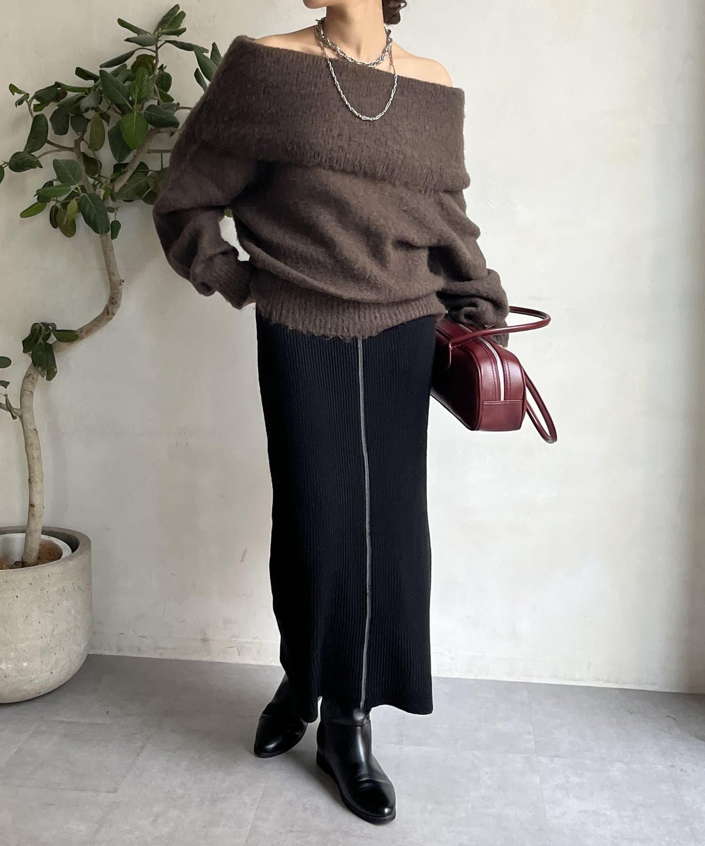 【限定】寬鬆長裙