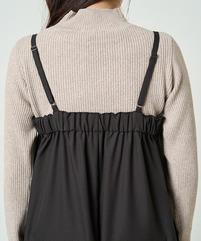 露肩連體褲【限定款】