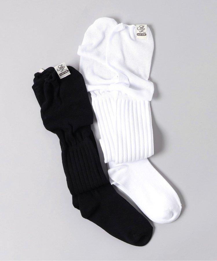 透明切換過膝襪