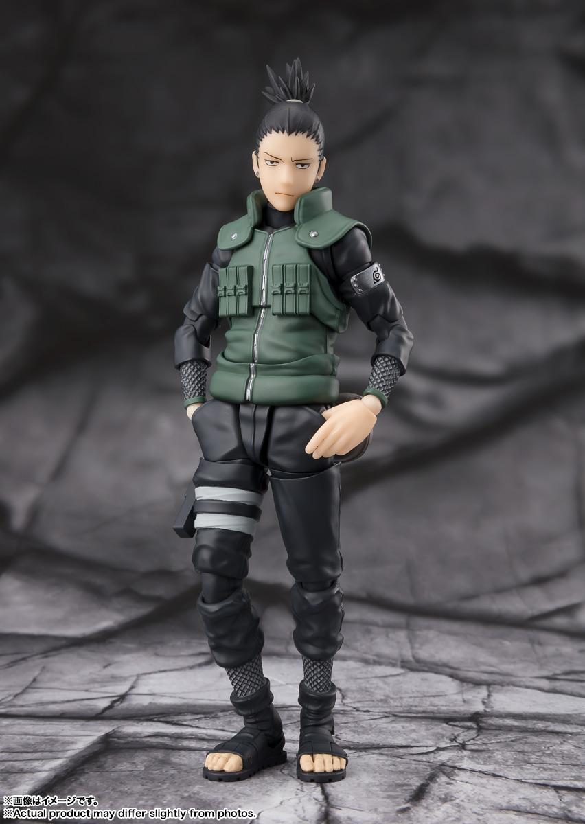 《火影忍者》-Naruto- S.H.Figuarts 奈良鹿丸 -洞察十手的頭腦-