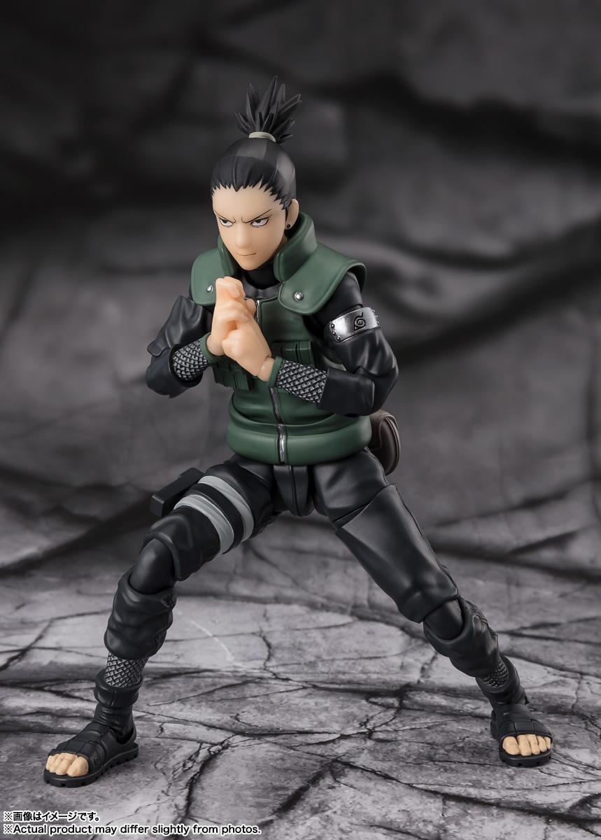 《火影忍者》-Naruto- S.H.Figuarts 奈良鹿丸 -洞察十手的頭腦-
