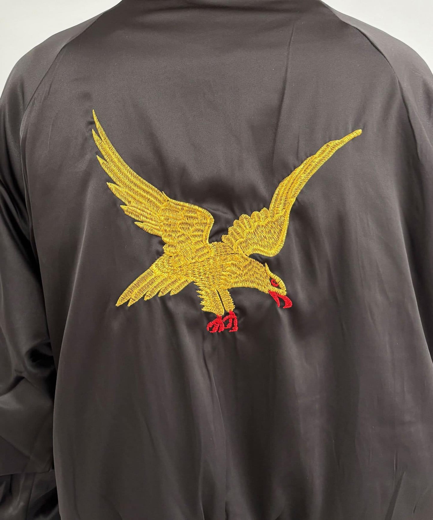 【儉約風格】可逆德國紀念夾克綢緞