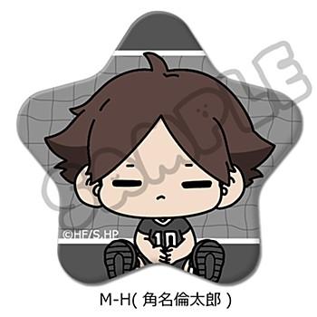 《排球少年》_大家都變成鳥頭大作戰! 第1彈 星型罐徽章 M-H 角名倫太郎