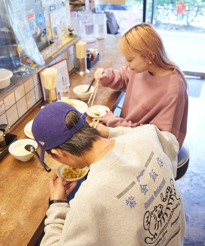 紫金飯店×FREAK'S STORE 聯名 後背印花 圓領衛衣 TIGER