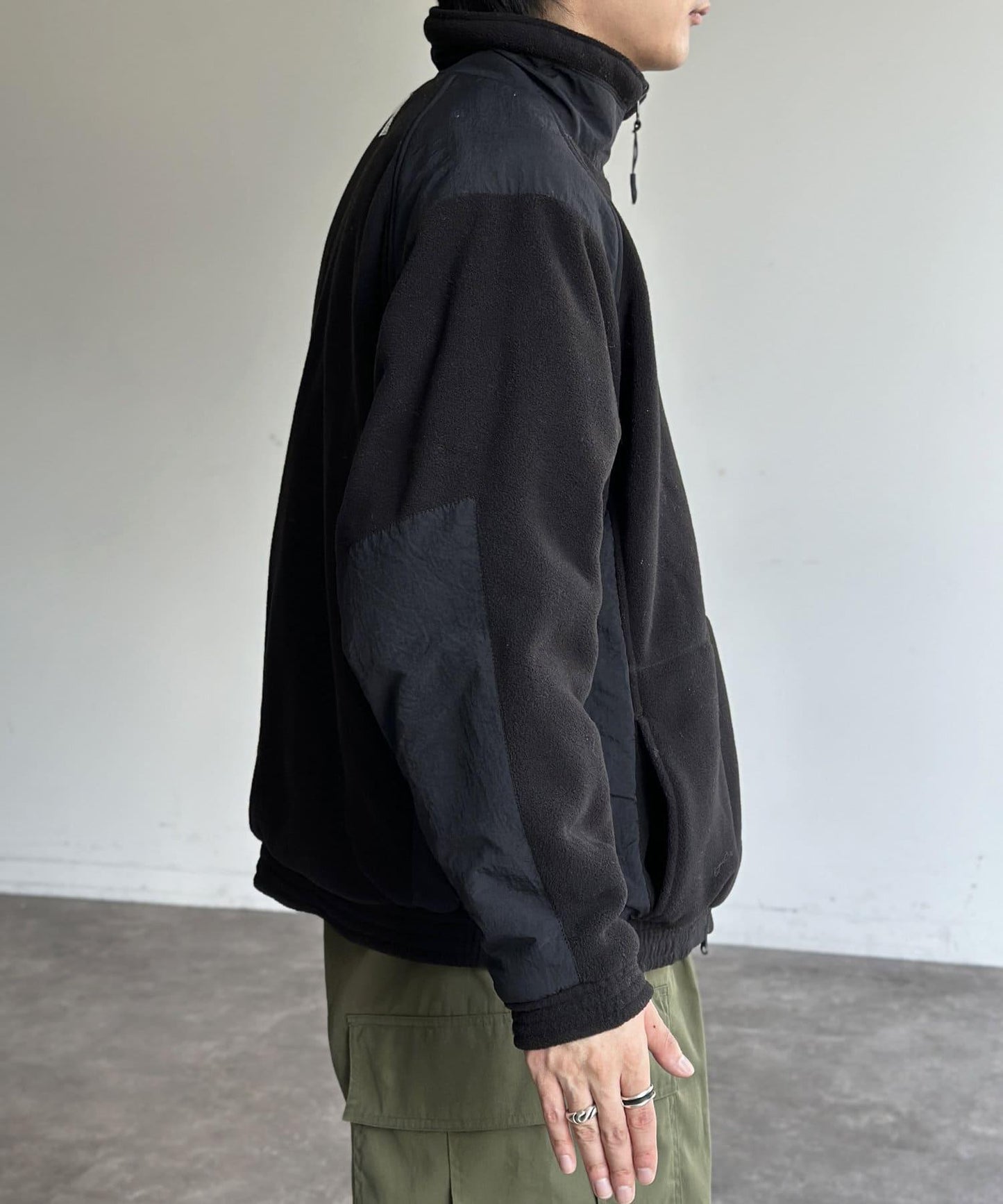 可逆立領夾克
