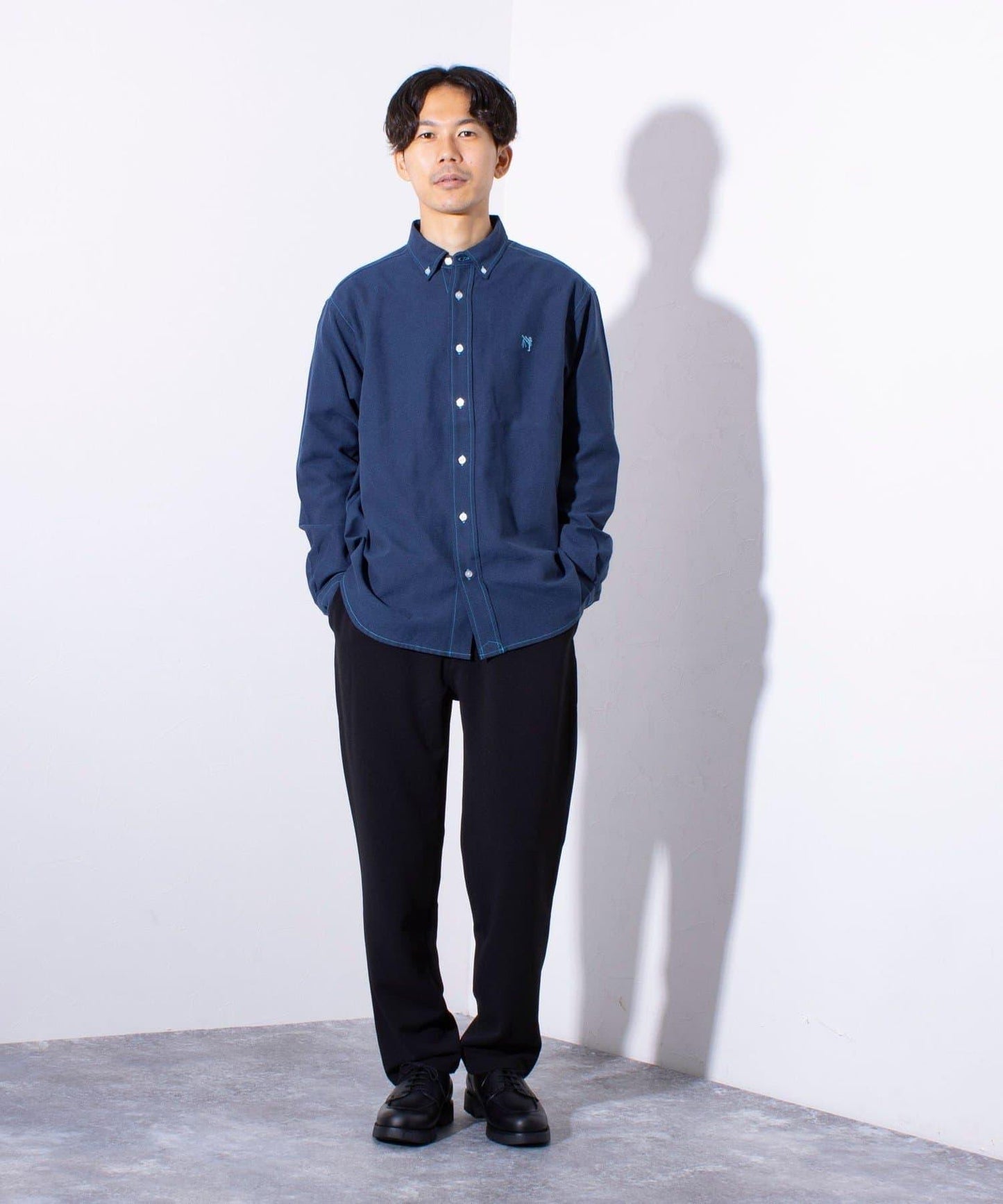 【GLOSTER】BOY ASTLAD 紐扣襯衫 長袖襯衫
