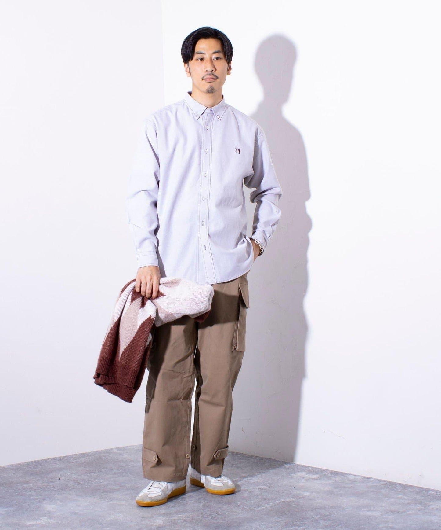 【GLOSTER】BOY ASTLAD 紐扣襯衫 長袖襯衫