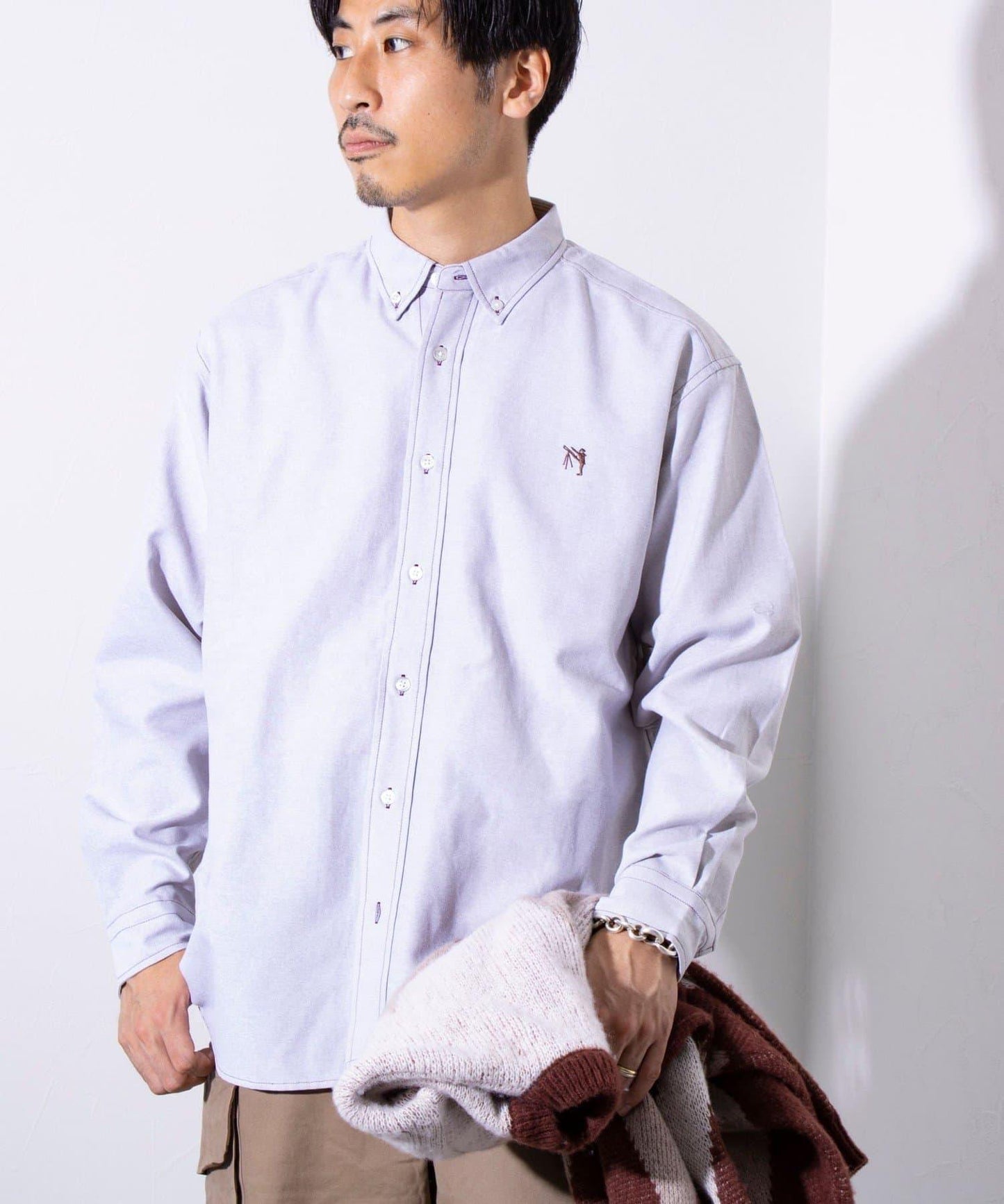 【GLOSTER】BOY ASTLAD 紐扣襯衫 長袖襯衫