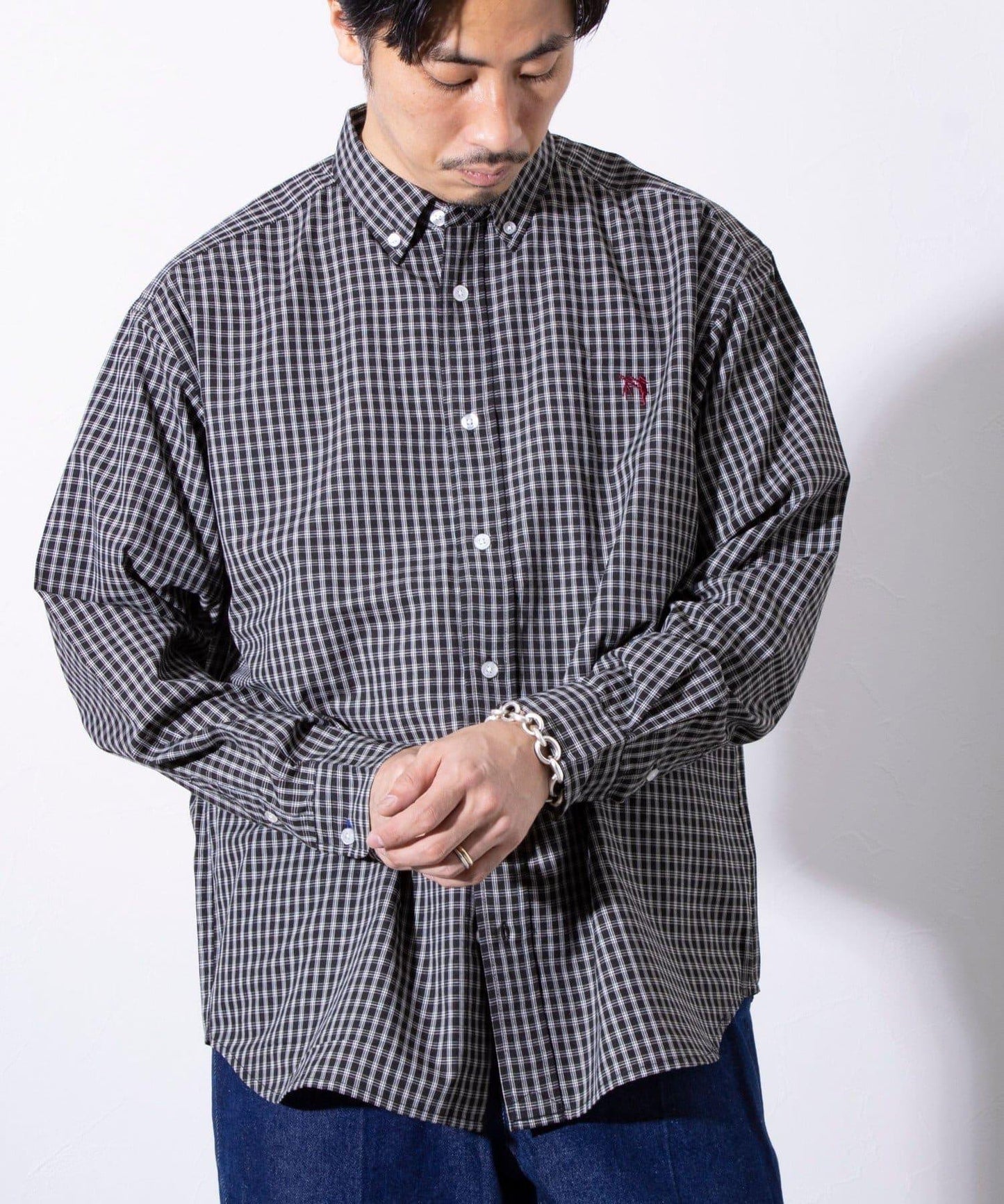 【GLOSTER】BOY ASTLAD 紐扣襯衫 長袖襯衫