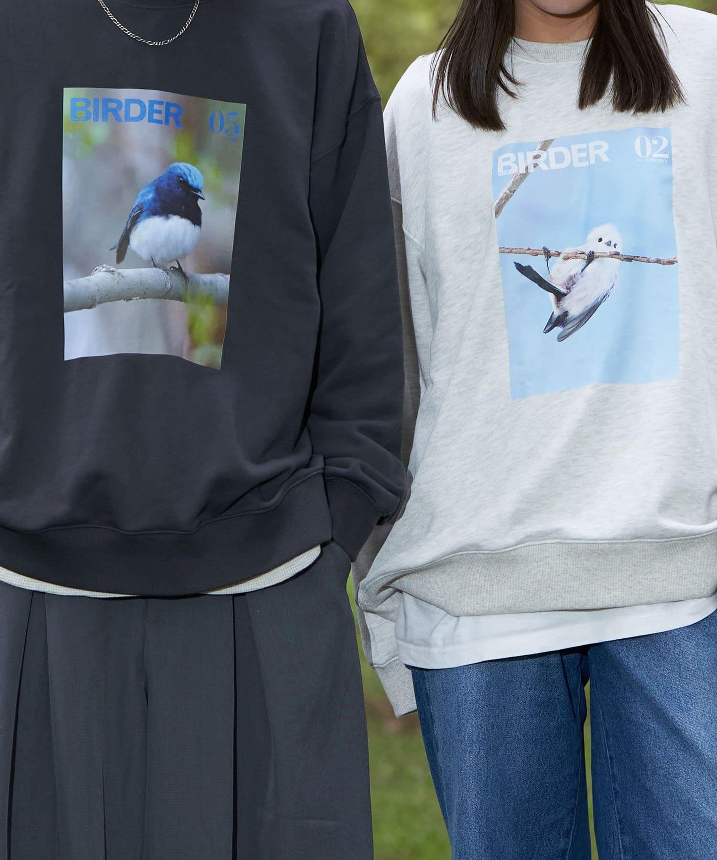 【鳥類×鳥狂熱者】雜誌印花衛衣