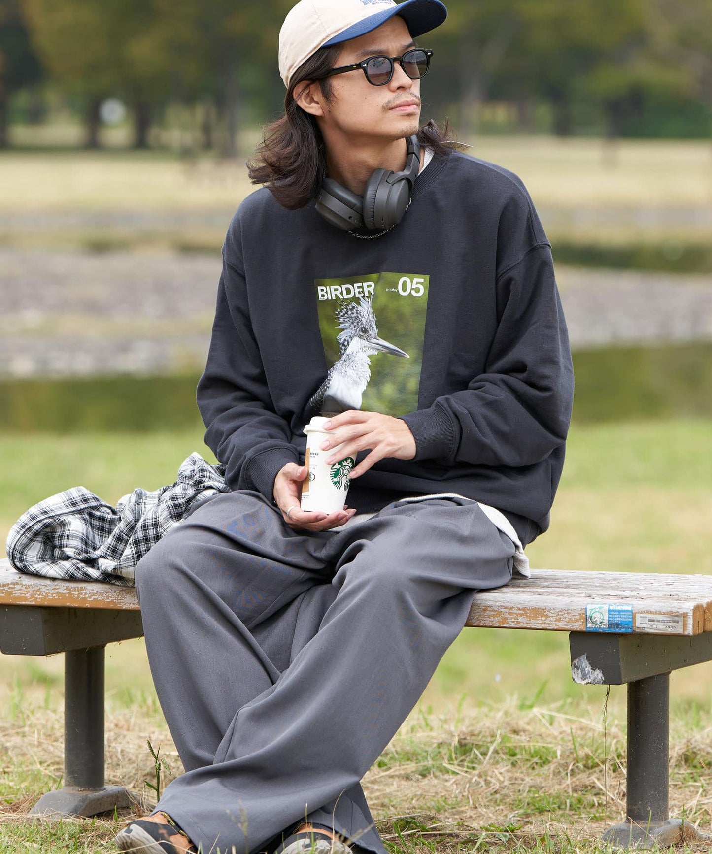 【鳥類×鳥狂熱者】雜誌印花衛衣