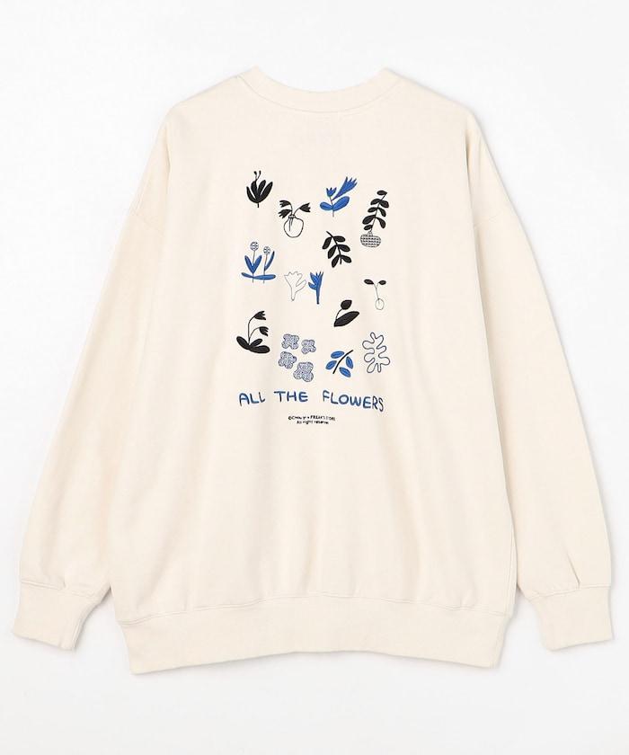 所有花朵汗水