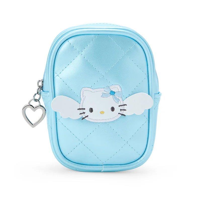 三麗鷗 迷你化妝包(夢幻天使設計系列第2彈)《Hello Kitty》 藍色 (BG4471A)