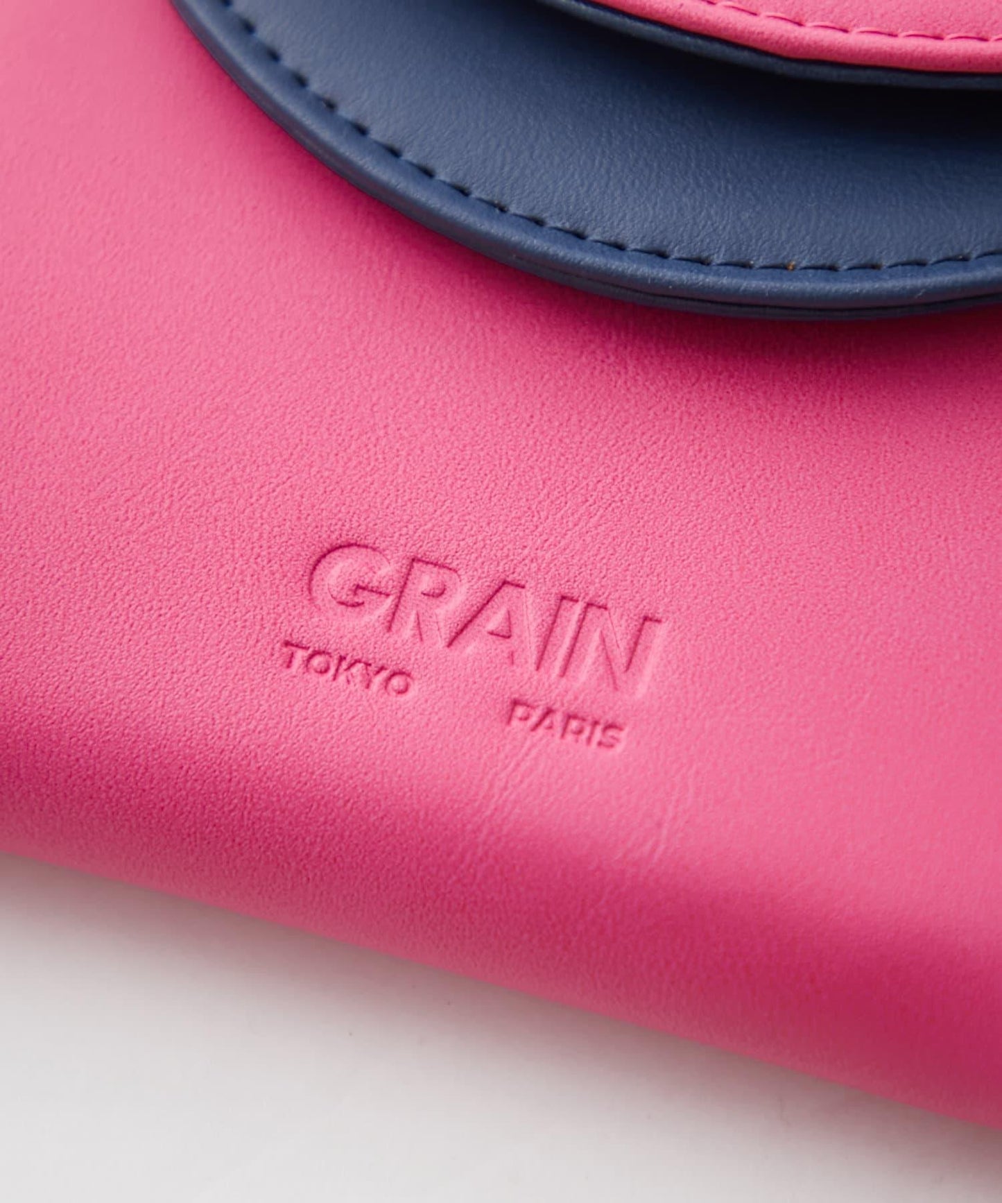【GRAIN/穀物】雙摺疊雙色錢包
