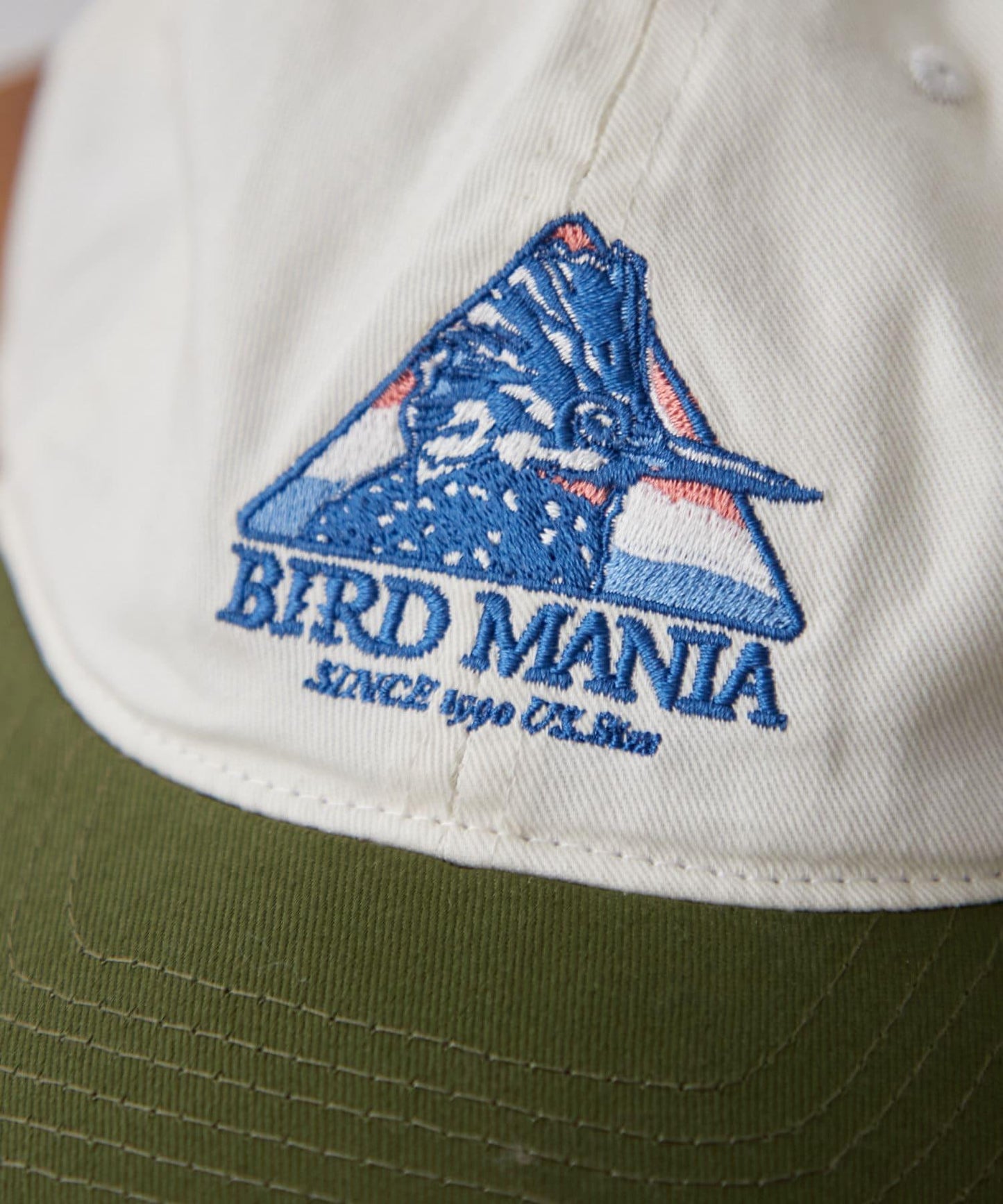 【BIRDER】雙色刺繡帽
