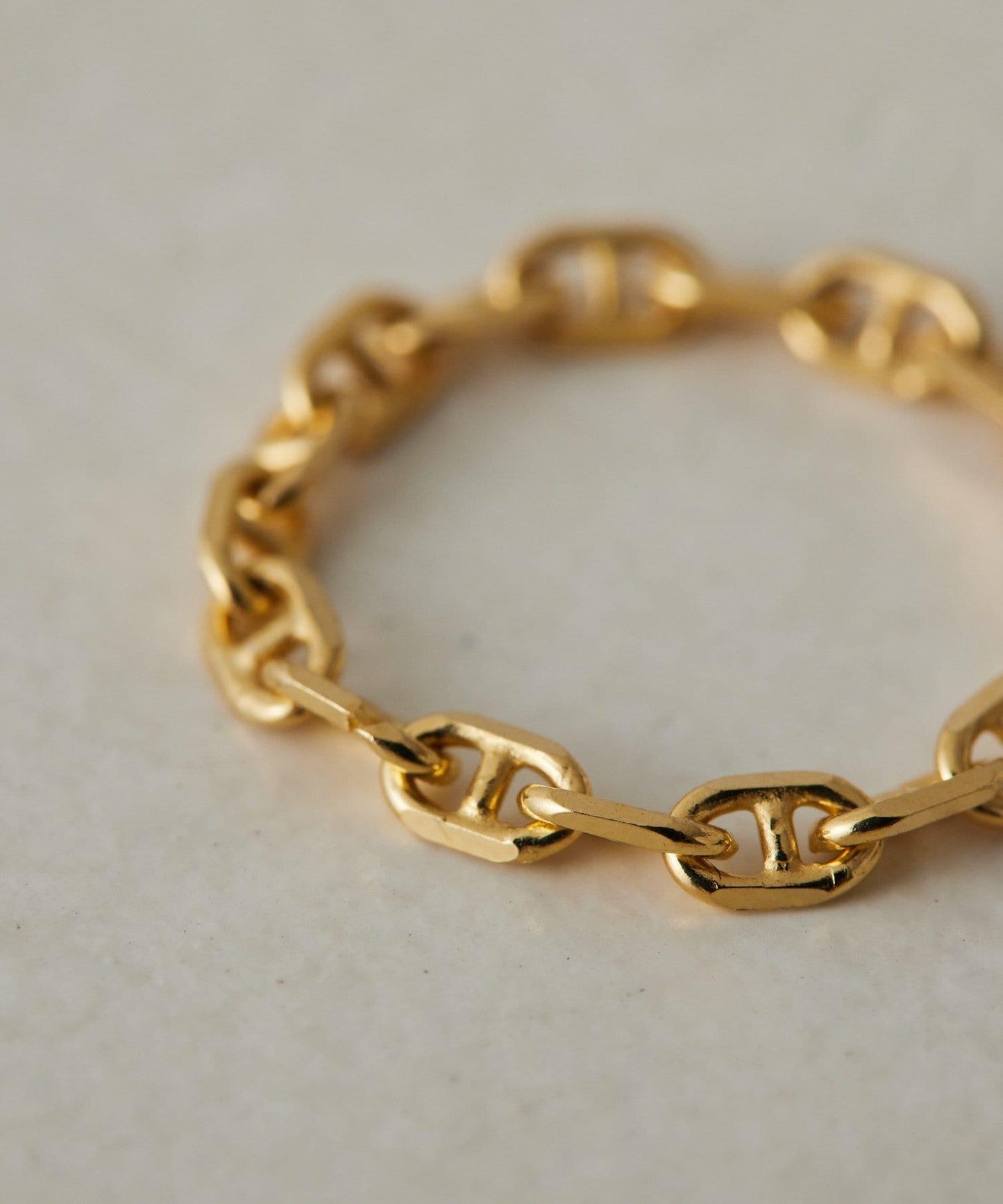 《925銀材質》錨鏈戒指