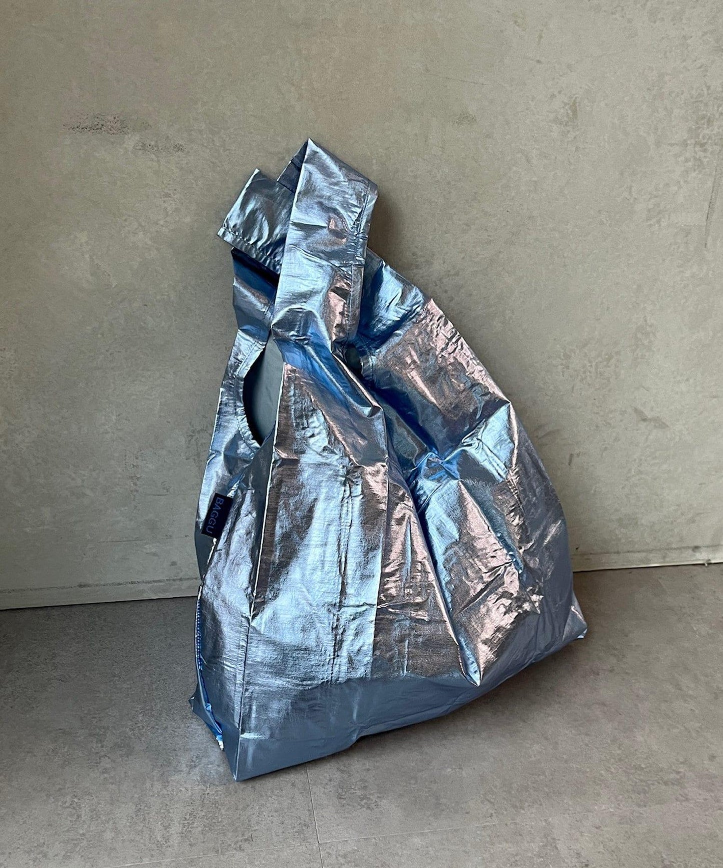 【BAGGU/巴谷】24小時標準購物袋 金屬款