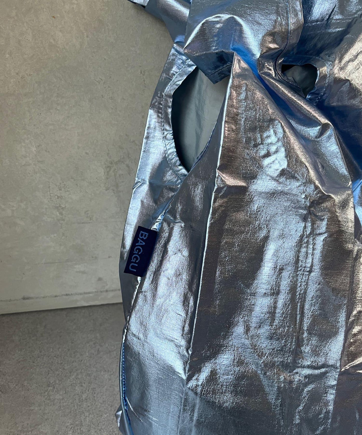 【BAGGU/巴谷】24小時標準購物袋 金屬款