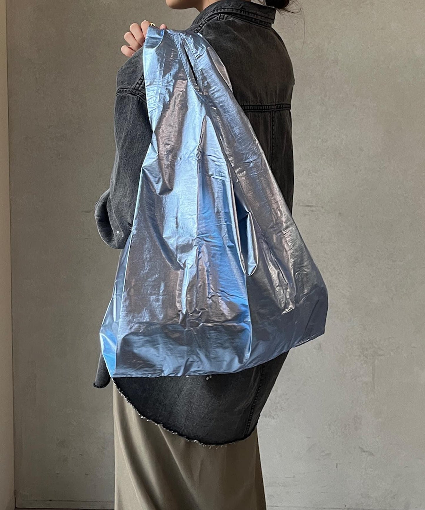 【BAGGU/巴谷】24小時標準購物袋 金屬款