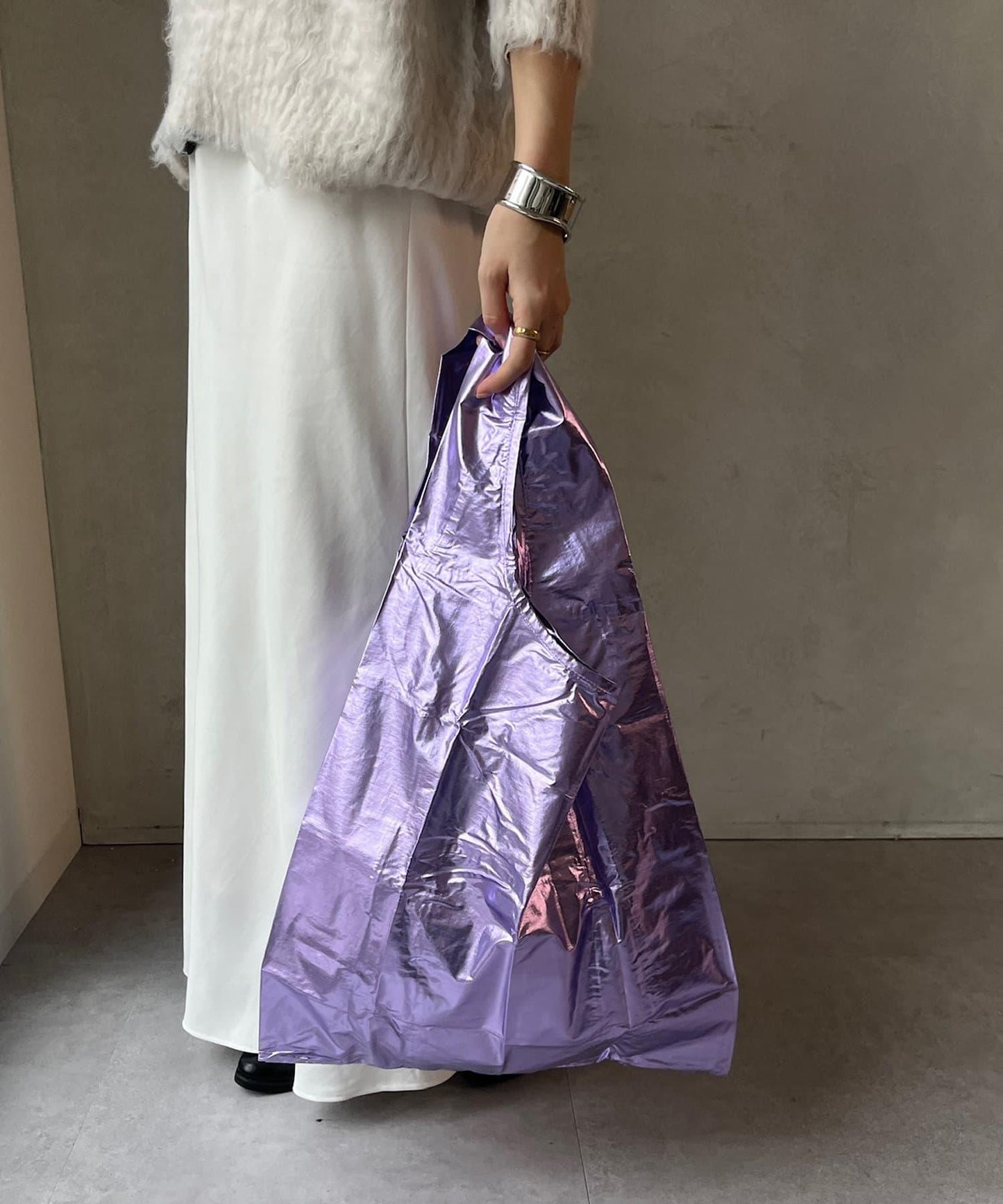 【BAGGU/巴谷】24小時標準購物袋 金屬款