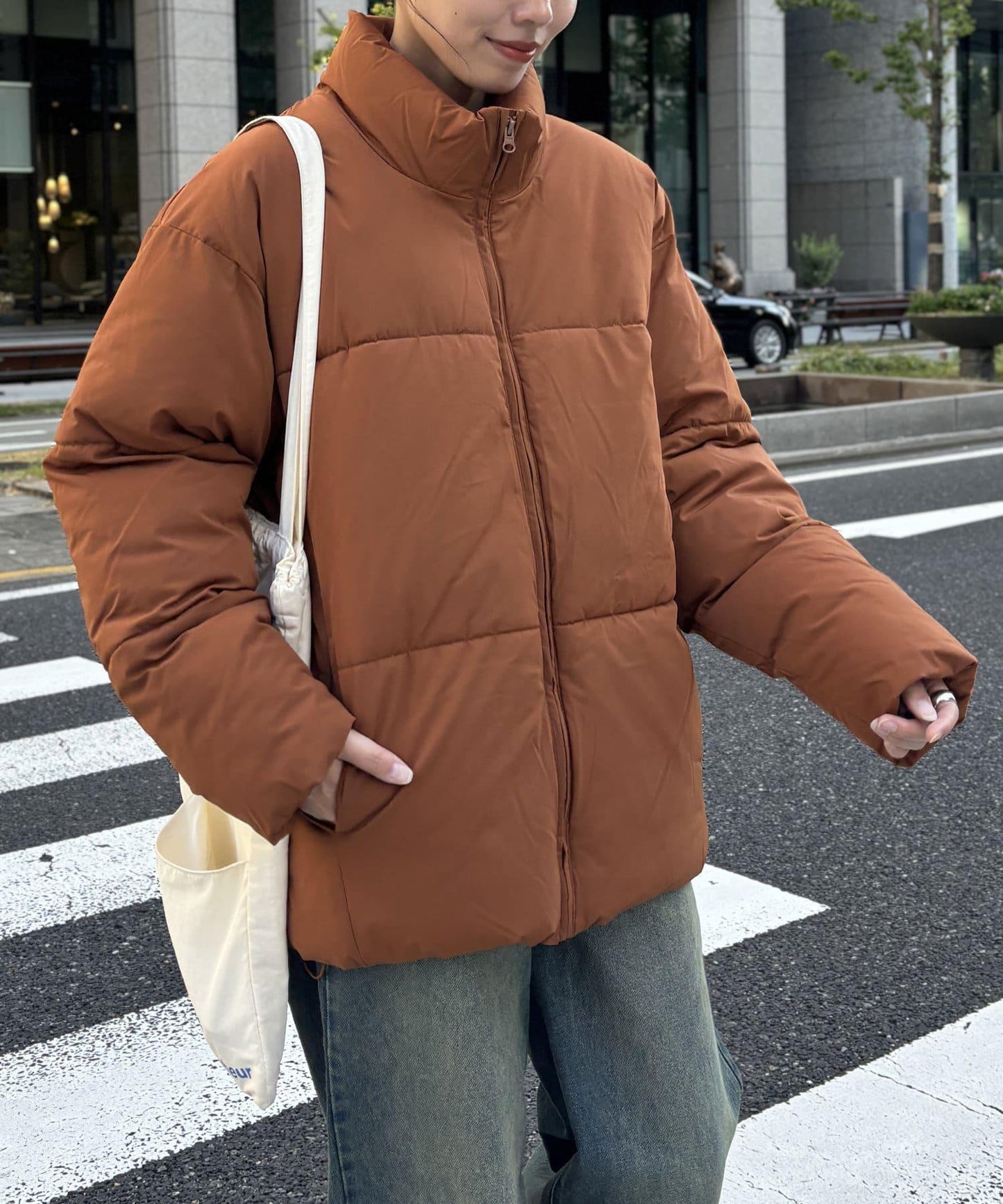 尼龍彈力中絨夾克