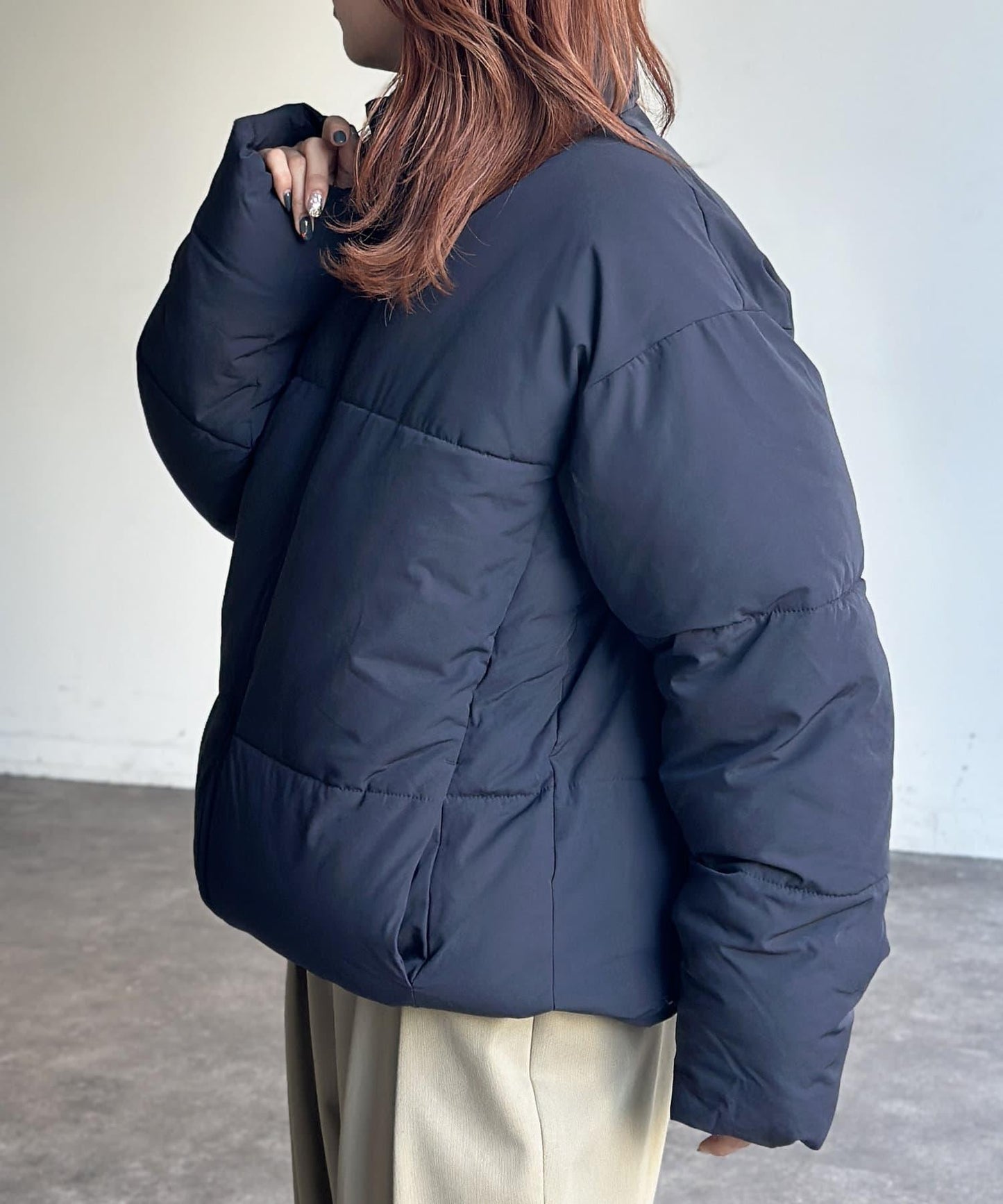 尼龍彈力中絨夾克