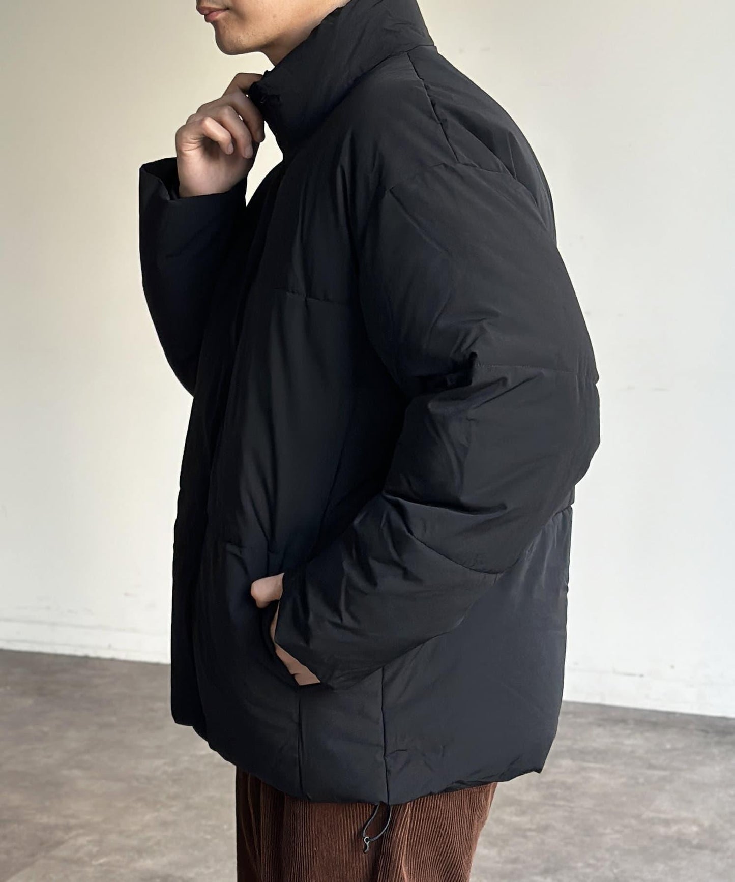 尼龍彈力中絨夾克