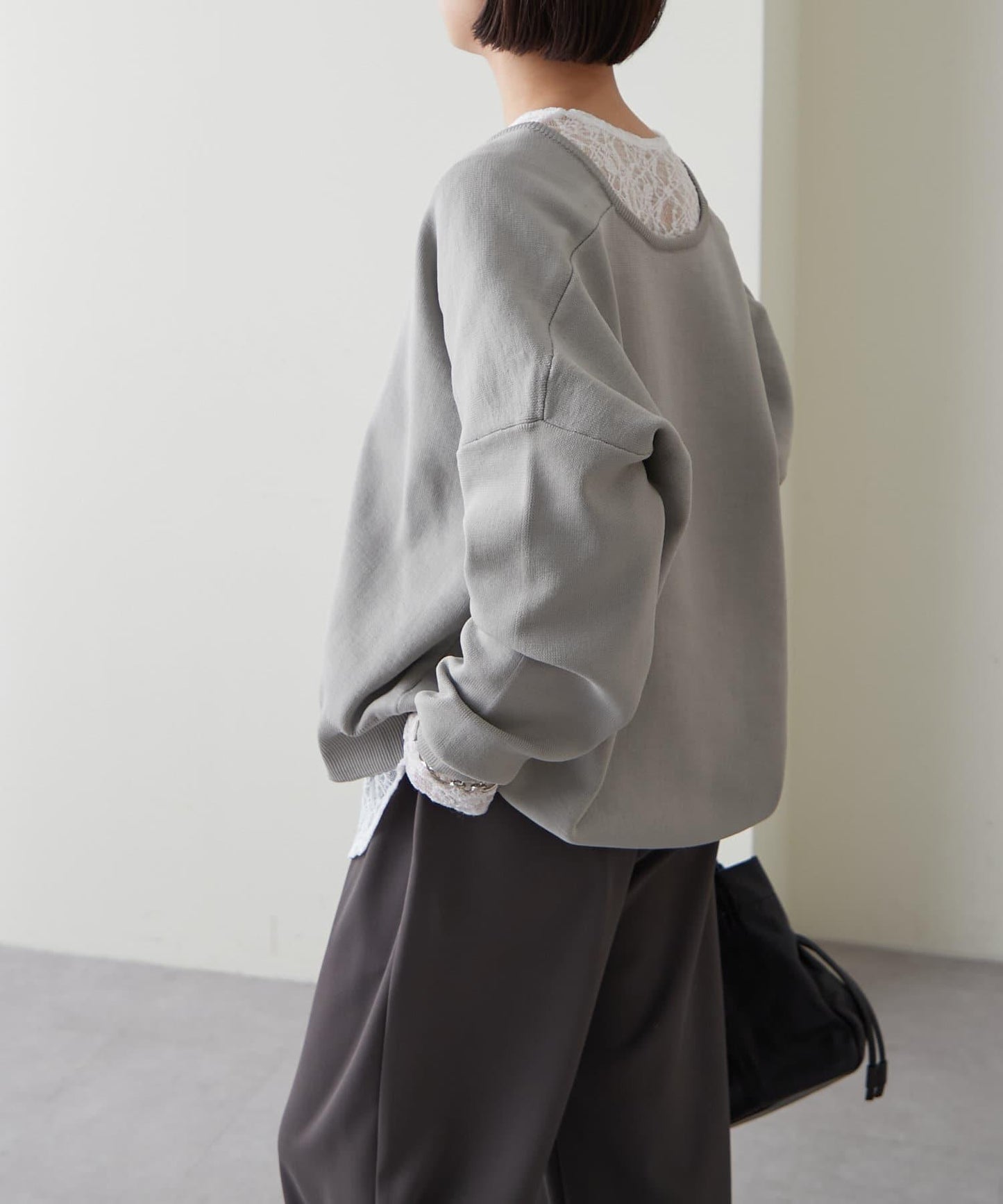 V領針織衫
