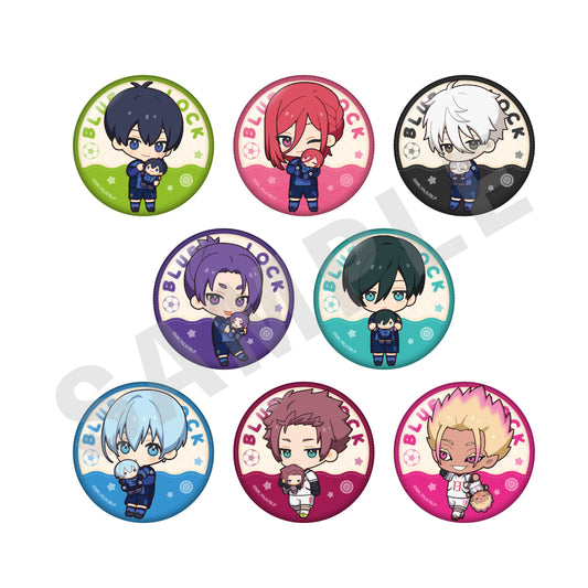 《藍色監獄》 迷你人物抱抱系列 交換式鐵罐徽章(共8種)【整盒/8個裝】