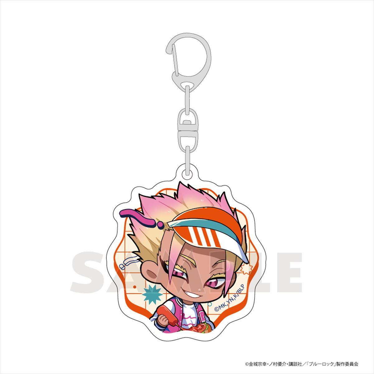 《藍色監獄》丙烯酸鑰匙扣(士道 龍聖/復古餐廳)