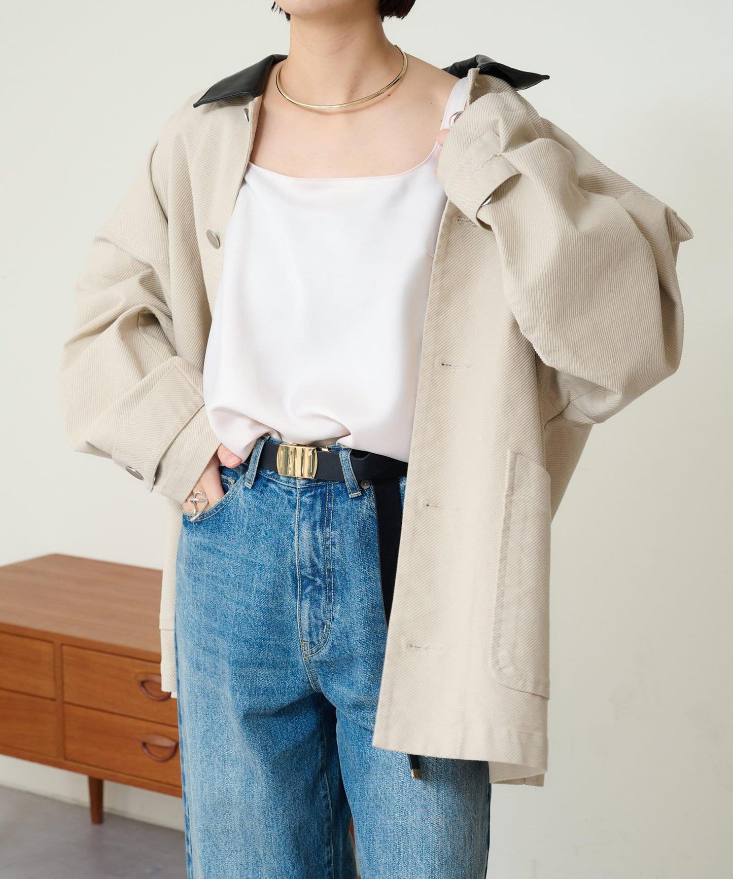 緞面吊帶背心
